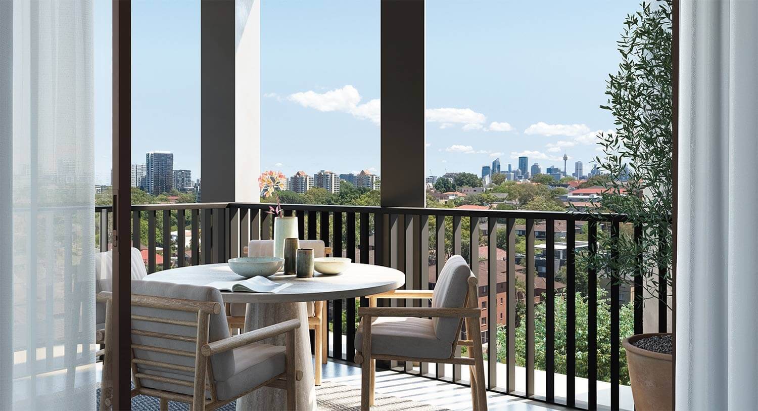 The Kensington Apartment Balcony