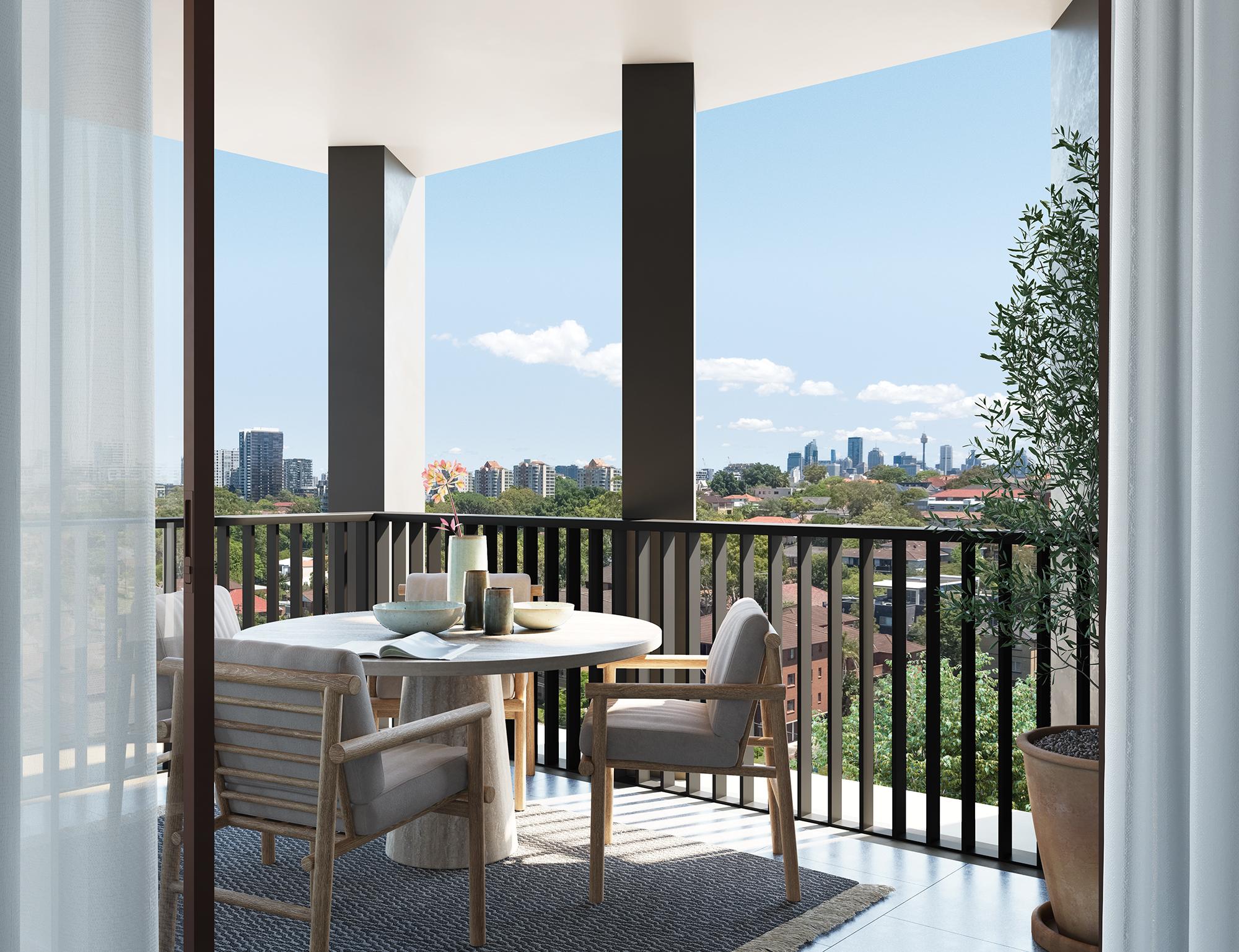 Apartment Balcony -The Kensington
